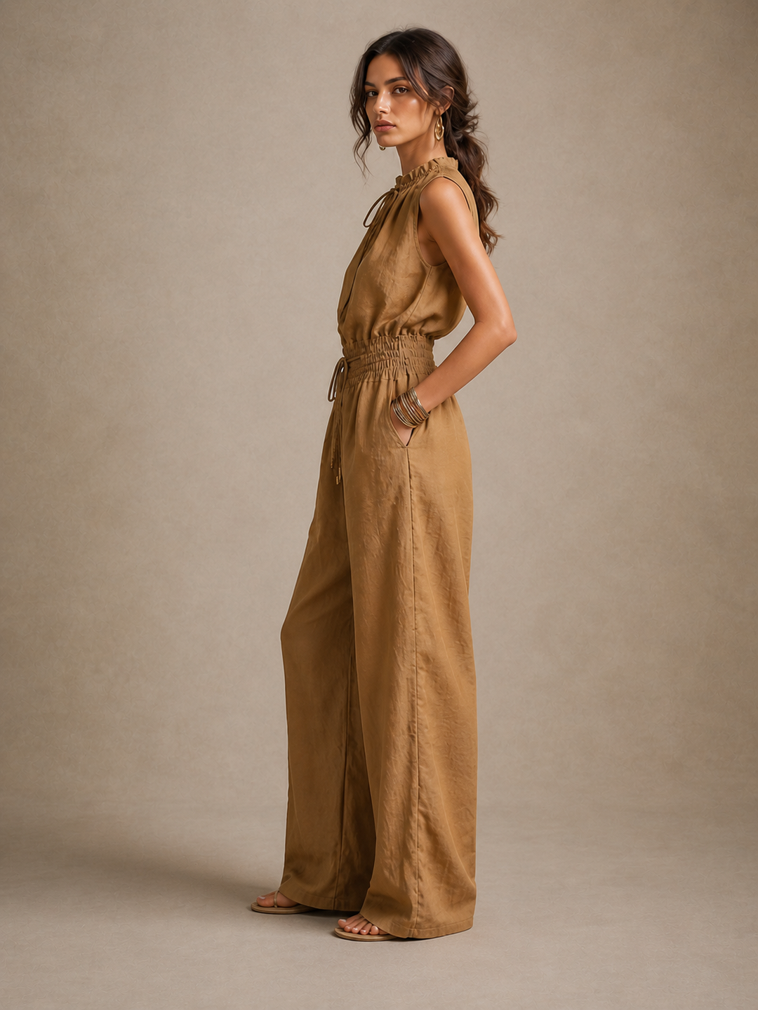 ZENAIDE | ELEGANT WIDE-LEG JUMPSUIT