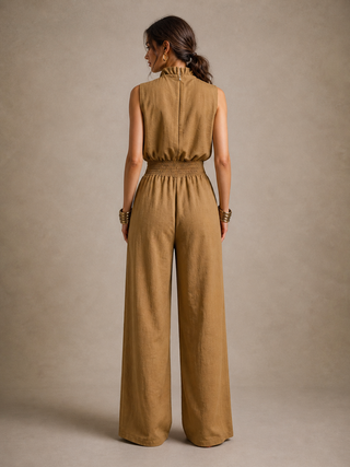 ZENAIDE | ELEGANT WIDE-LEG JUMPSUIT