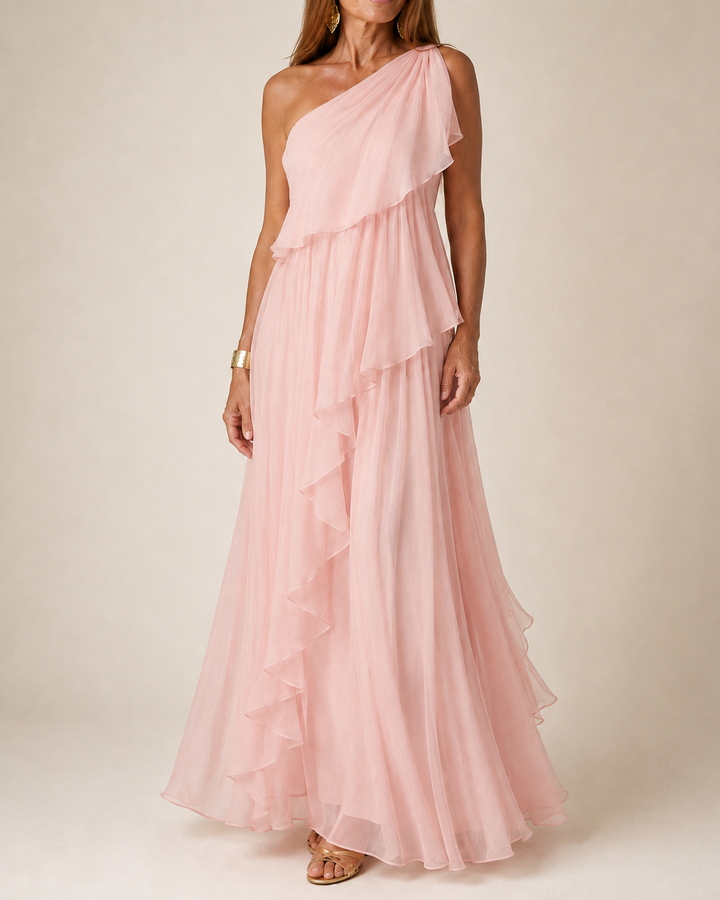 Ela | Ruffle Maxi Dress