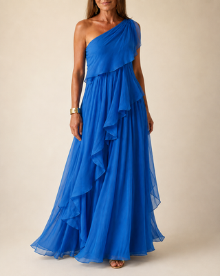 Ela | Ruffle Maxi Dress