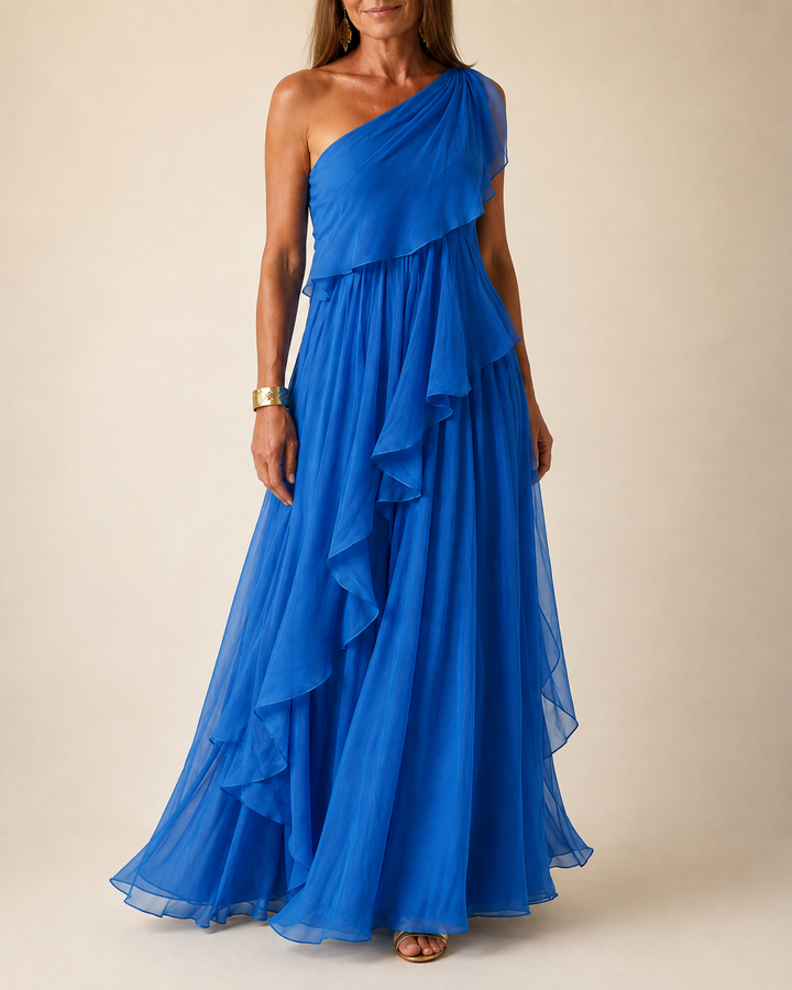 Ela | Ruffle Maxi Dress