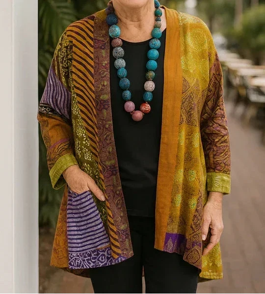 KELLY | ELEGANT DRAPE CARDIGAN