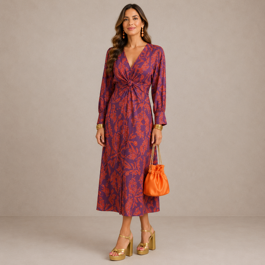 ELOWENA | MIDI DRESS FOR WOMEN