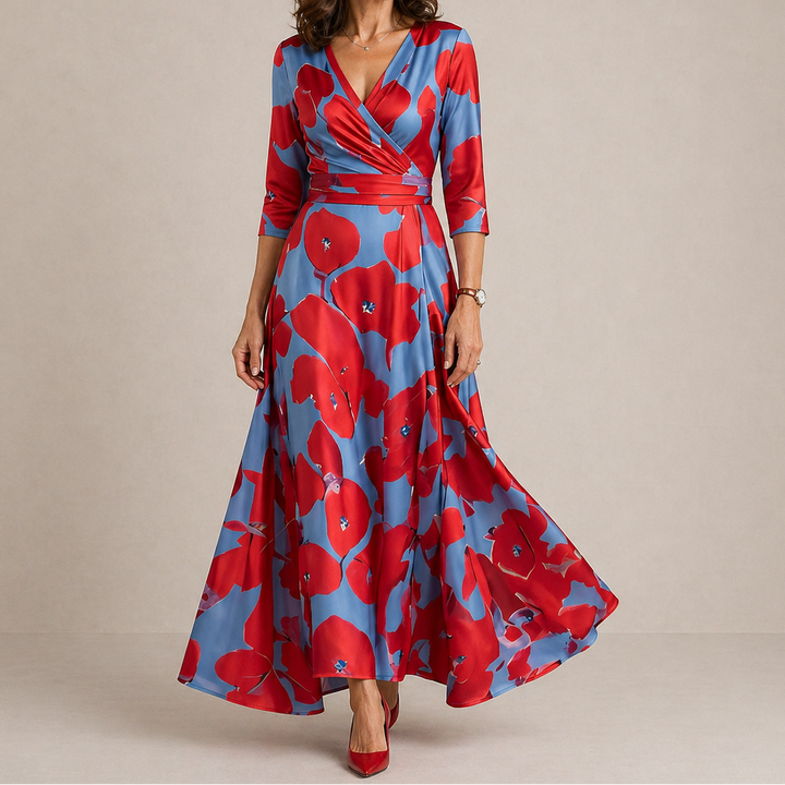 NATALIA | FLORAL MAXI DRESS FOR WOMEN