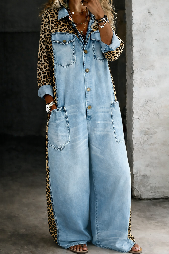 Amanda | Denim Jumpsuit