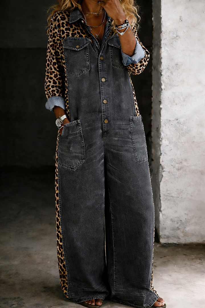 Amanda | Denim Jumpsuit