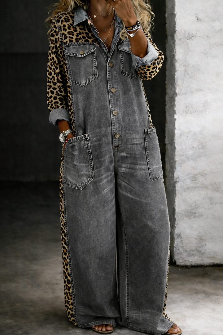 Amanda | Denim Jumpsuit