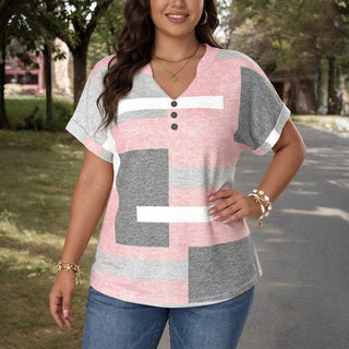 Abby | Color Block Blouse