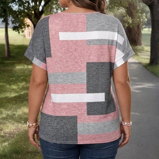 Abby | Color Block Blouse