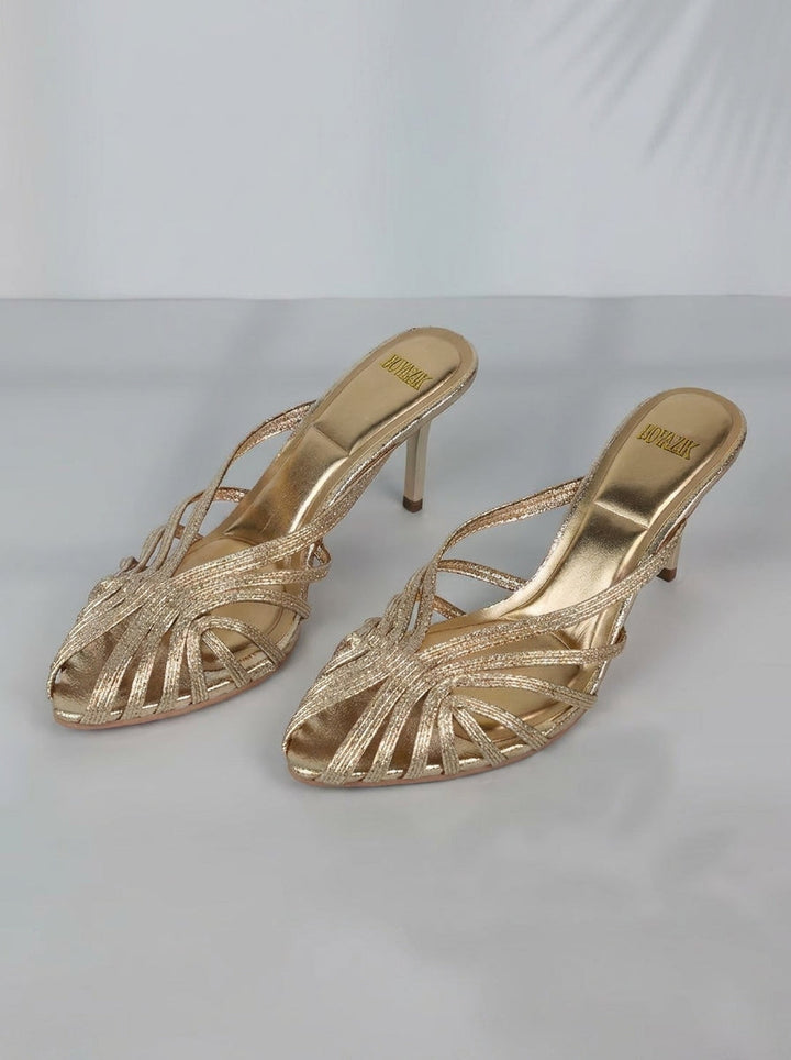 Aurabella | Embellished Heeled Sandals