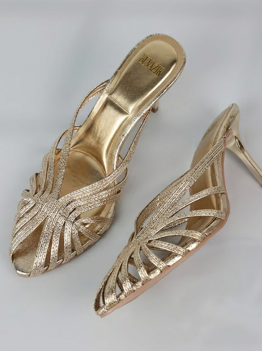 Aurabella | Embellished Heeled Sandals