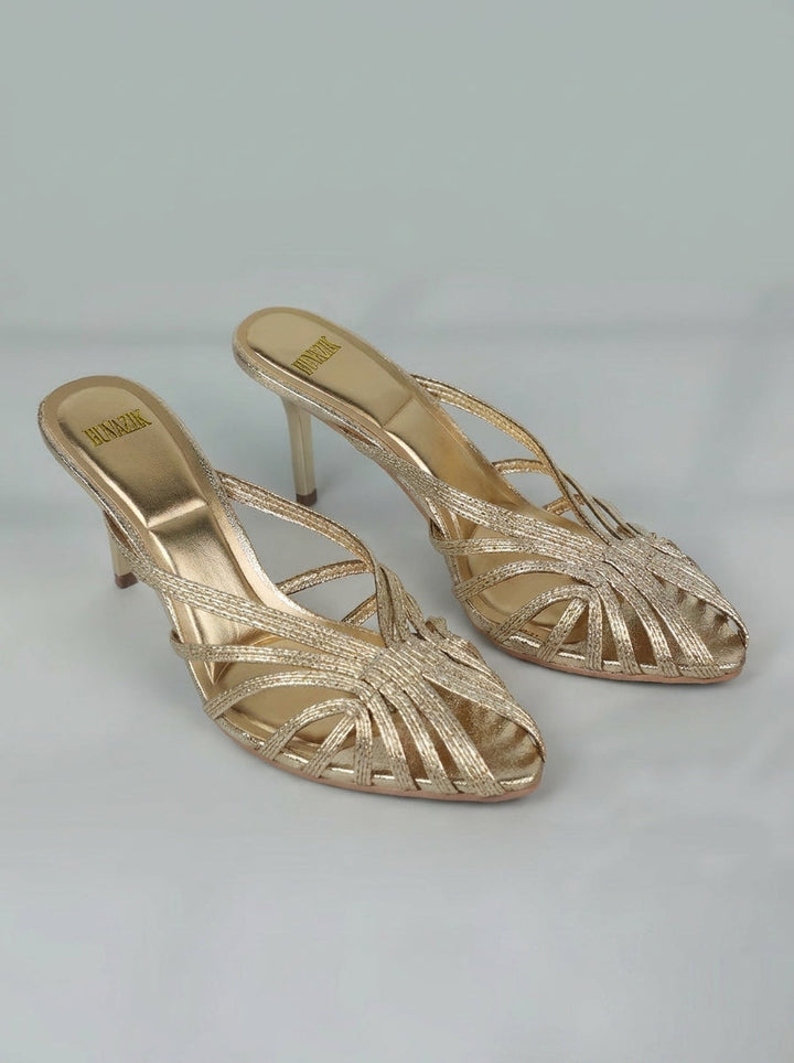 Aurabella | Embellished Heeled Sandals