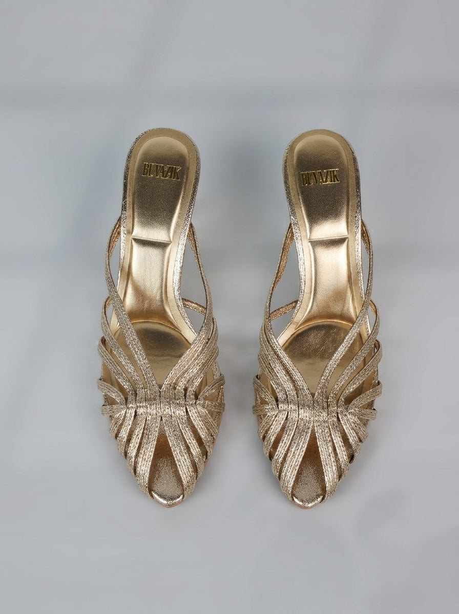 Aurabella | Embellished Heeled Sandals
