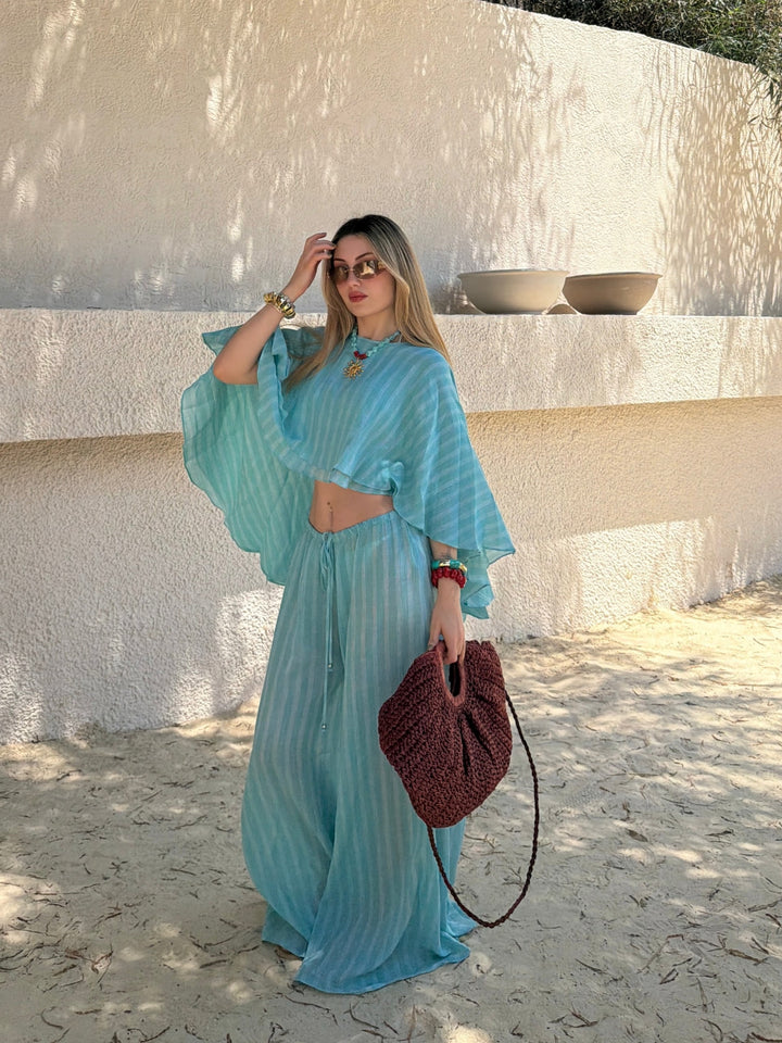 Breezy Cape Pant Set