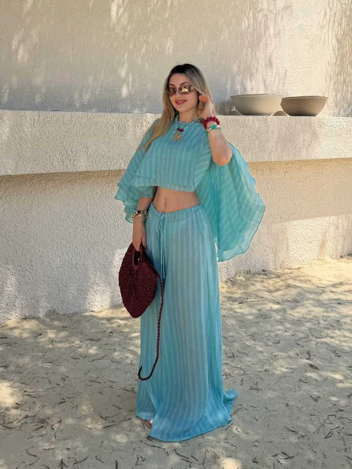 Breezy Cape Pant Set