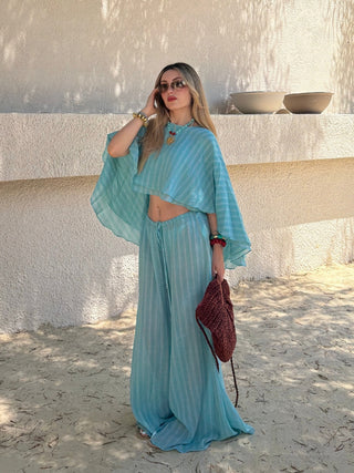 Breezy Cape Pant Set