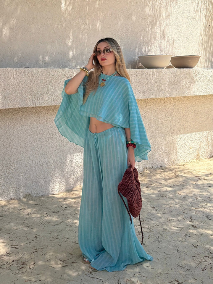 Breezy Cape Pant Set