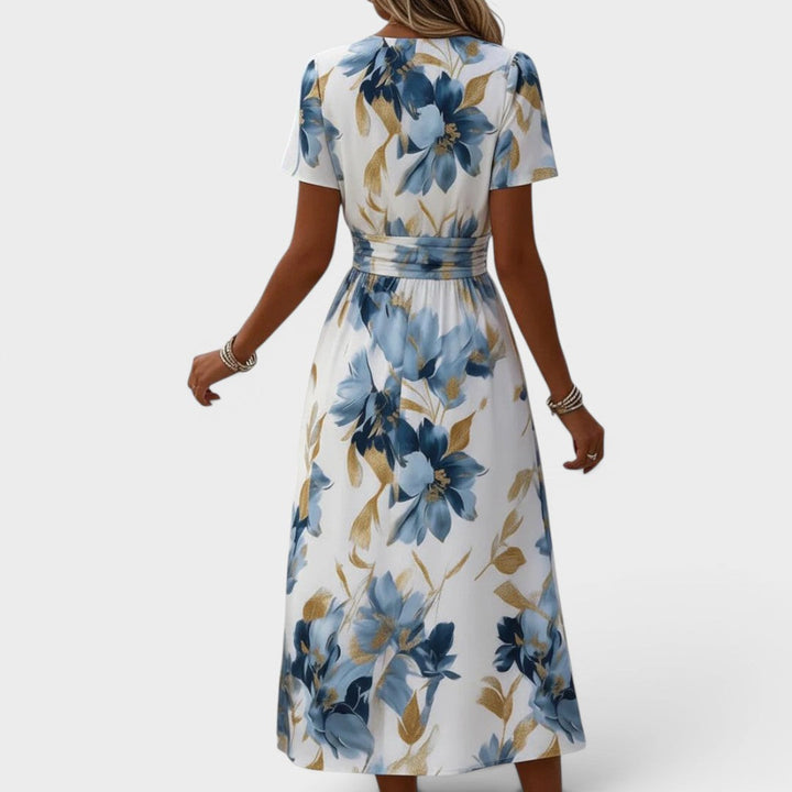 Elena | Wrap Midi Dress