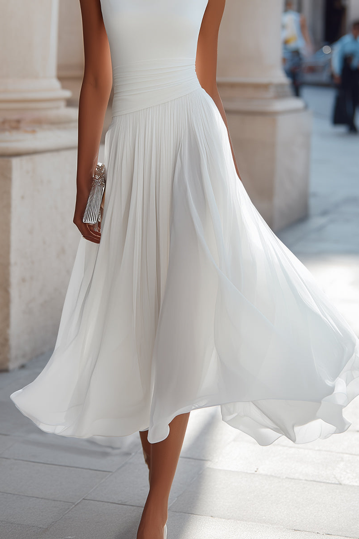 Emma | Elegant Midi Ceremony Dress