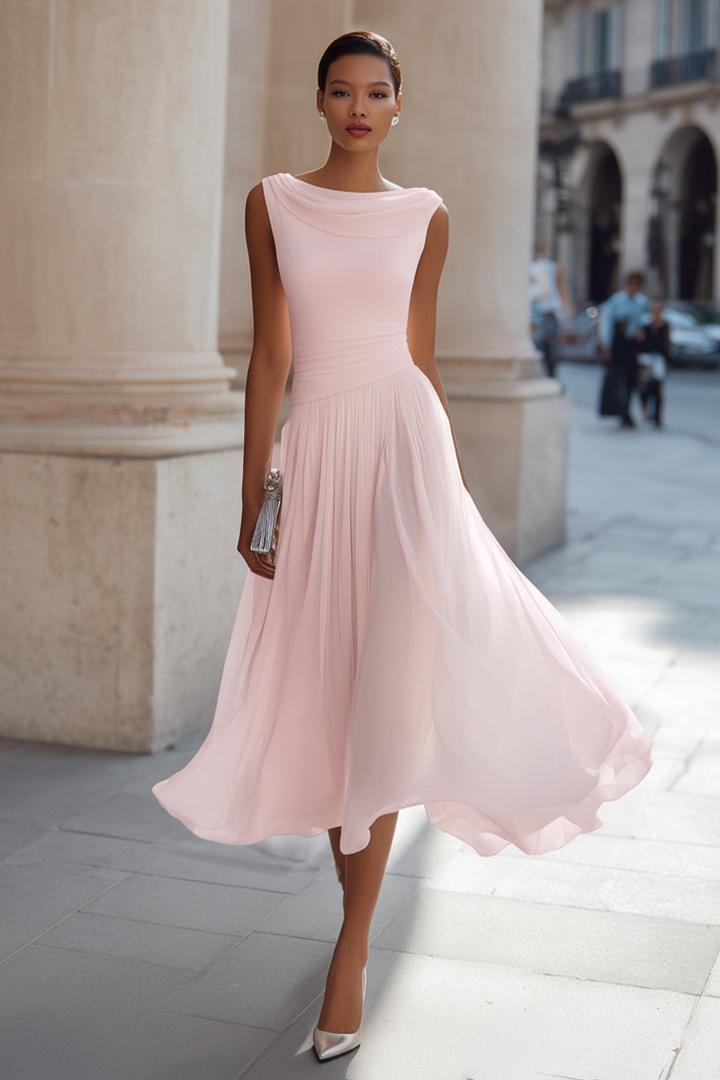 Emma | Elegant Midi Ceremony Dress