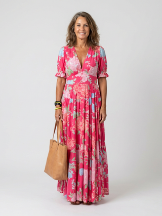 ROME | FLORAL MAXI DRESS FOR WOMEN