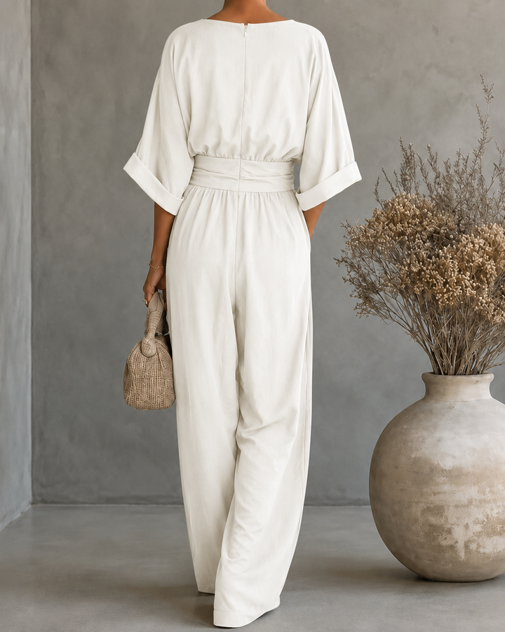 Élise – Elegant Flowing Jumpsuit