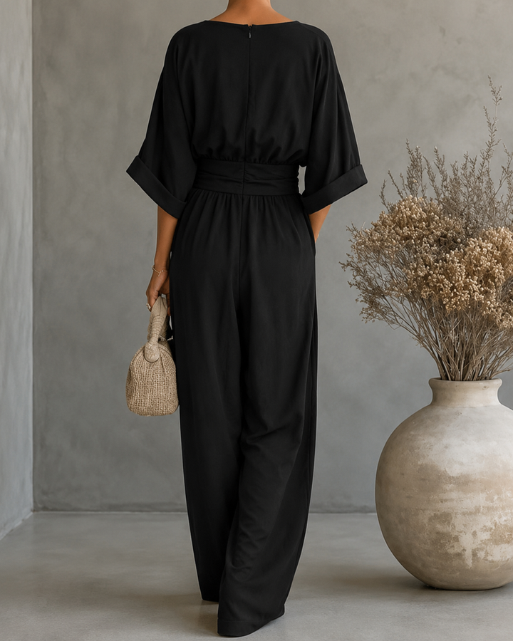 Élise – Elegant Flowing Jumpsuit