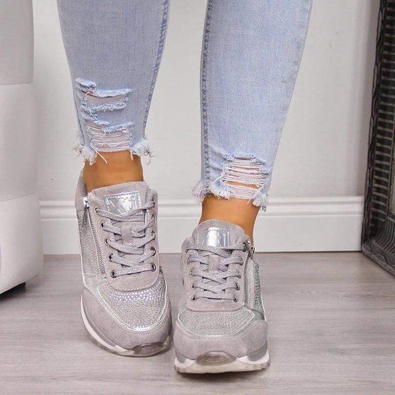 GINETTE | ZIP-UP COMFORT SNEAKERS