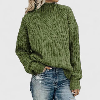 AERYNNA | SOPHISTICATED CABLE SWEATER