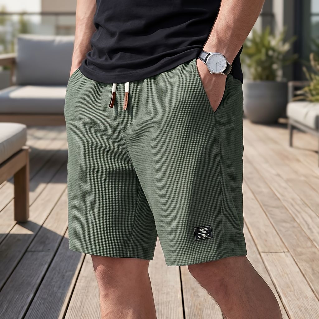 Cazel Men's Comfort Summer Shorts pocket detail
