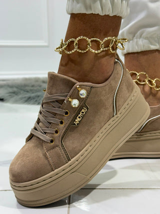 Jupiter | Beige Sneakers