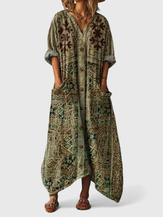 Indie | Boho Print Maxi