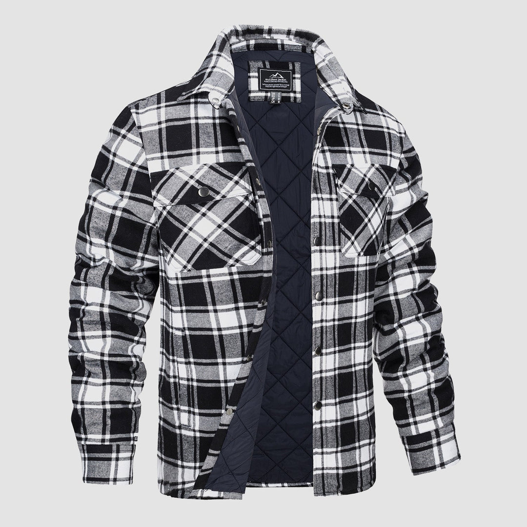 Dylan – Men’s Thick Flannel Shirt – Casual Everyday Style