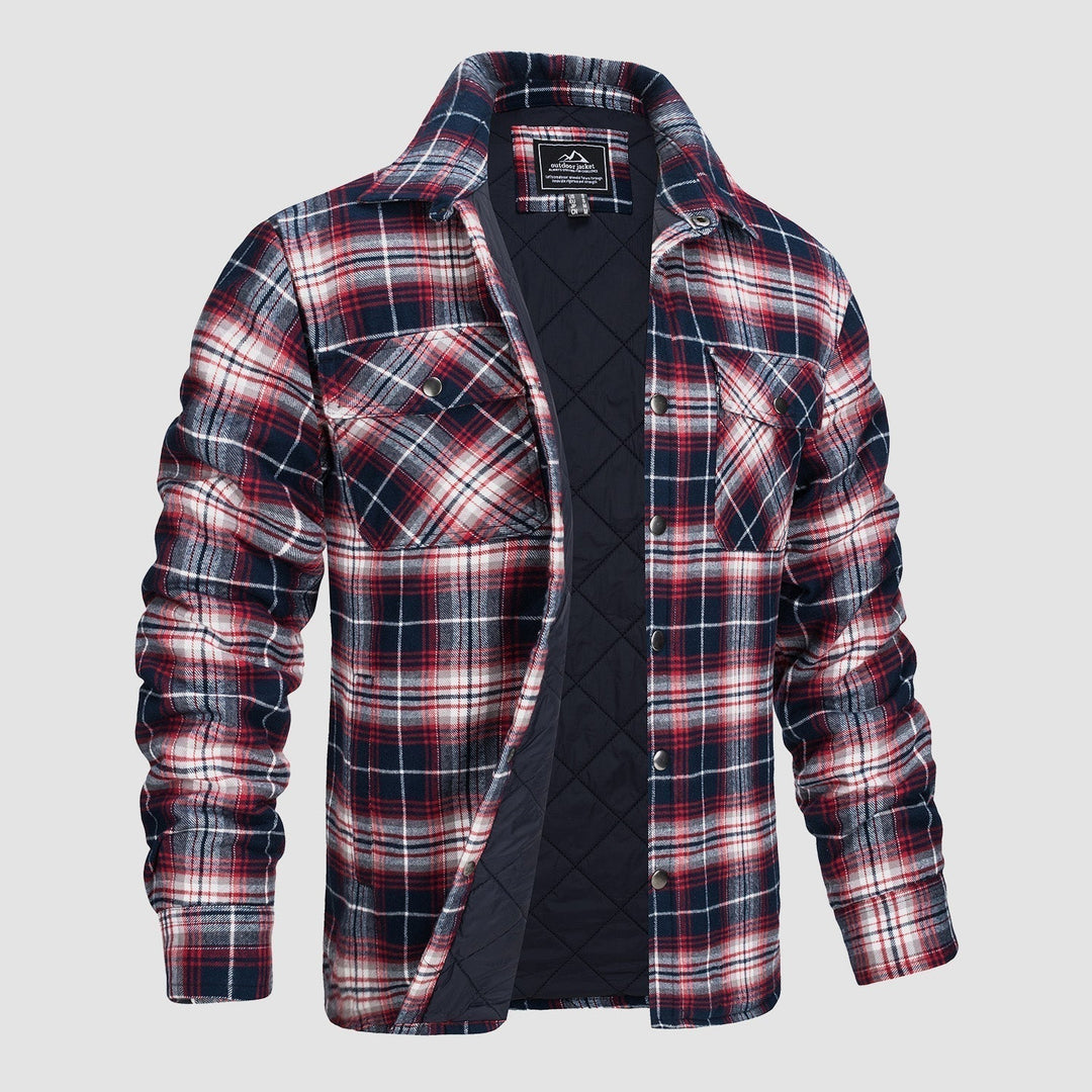 Dylan – Men’s Thick Flannel Shirt – Casual Everyday Style