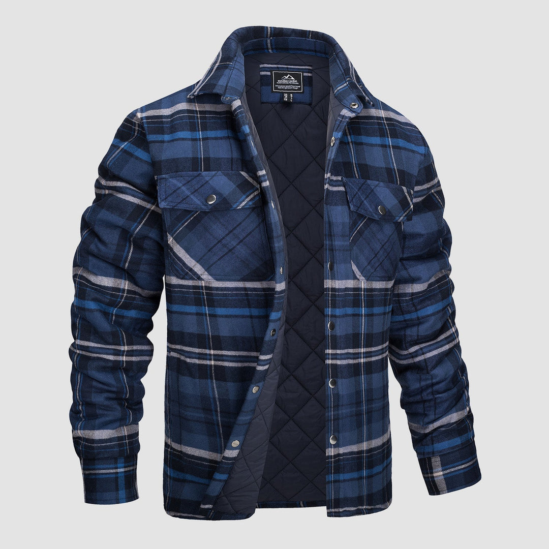 Dylan – Men’s Thick Flannel Shirt – Casual Everyday Style