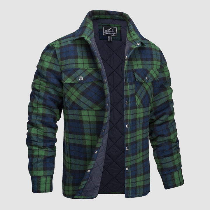 Dylan – Men’s Thick Flannel Shirt – Casual Everyday Style