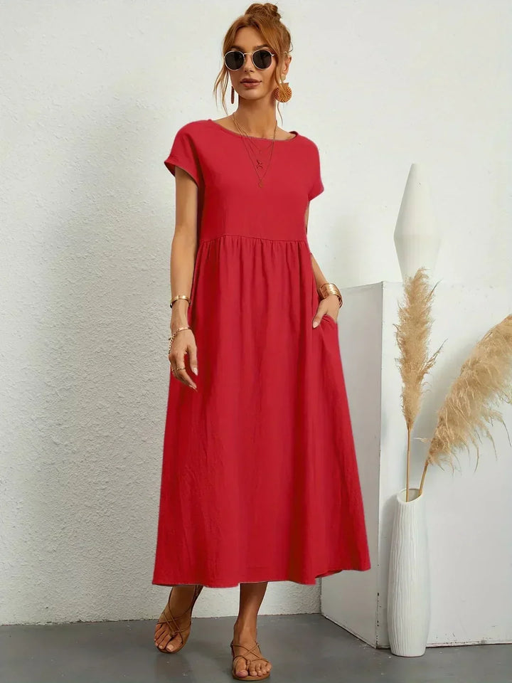 ISABEL | SUMMER MIDI DRESS FOR WOMEN