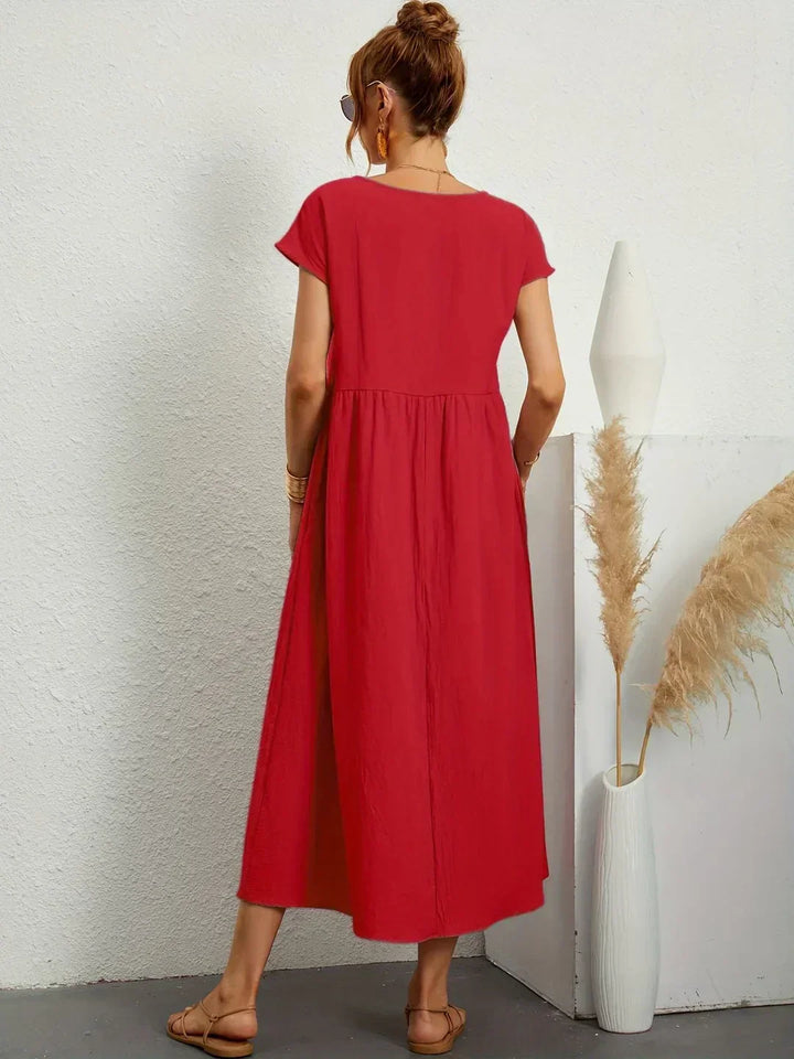 ISABEL | SUMMER MIDI DRESS FOR WOMEN