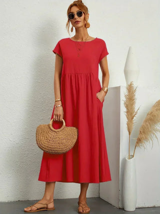 ISABEL | SUMMER MIDI DRESS FOR WOMEN
