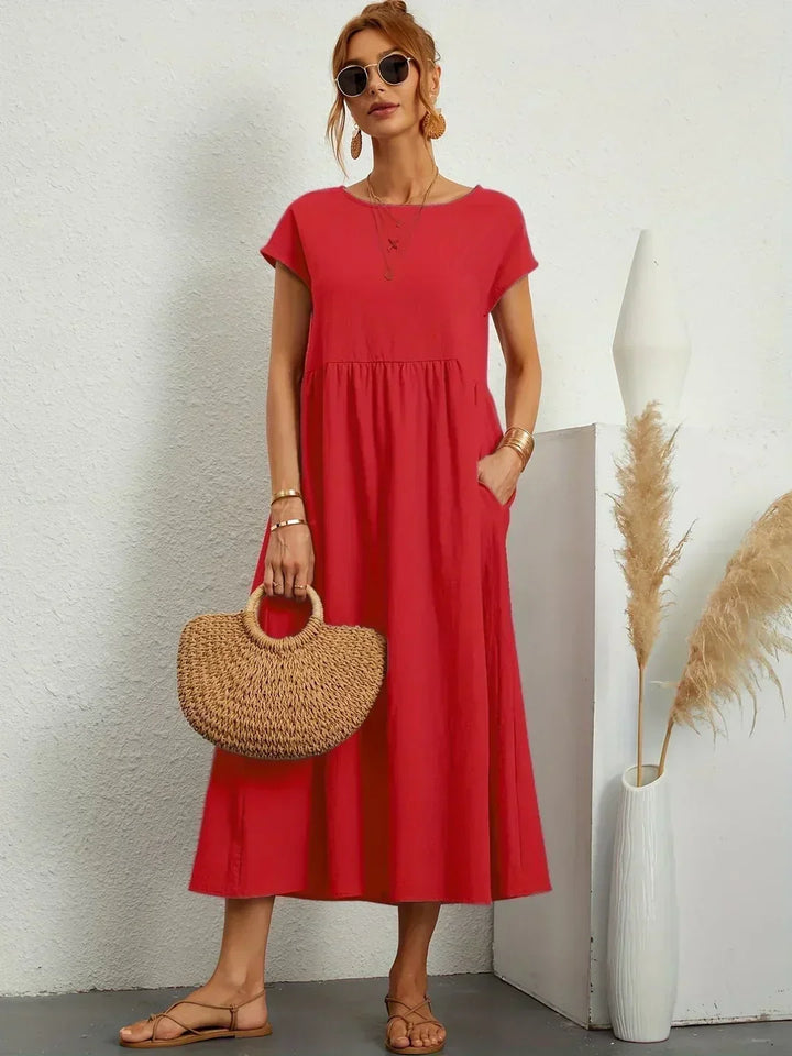 ISABEL | SUMMER MIDI DRESS FOR WOMEN