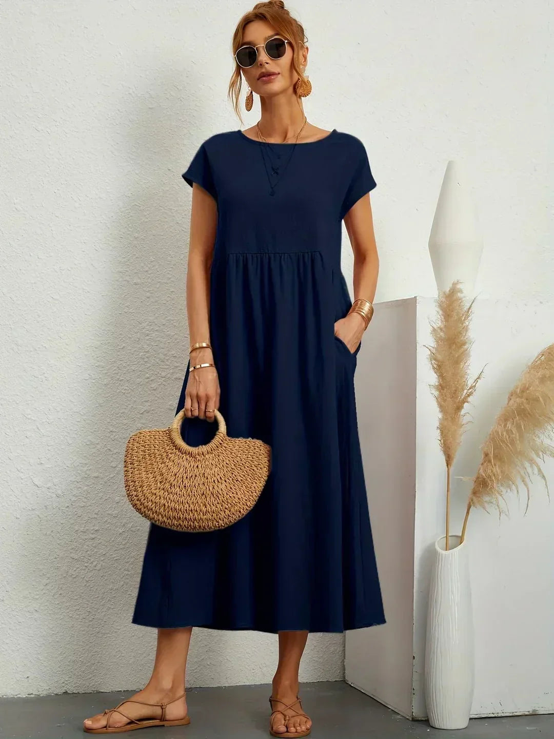 ISABEL | SUMMER MIDI DRESS FOR WOMEN