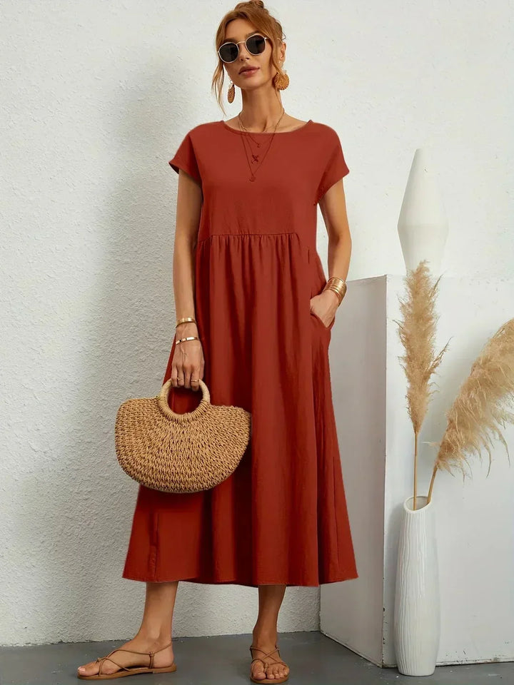 ISABEL | SUMMER MIDI DRESS FOR WOMEN