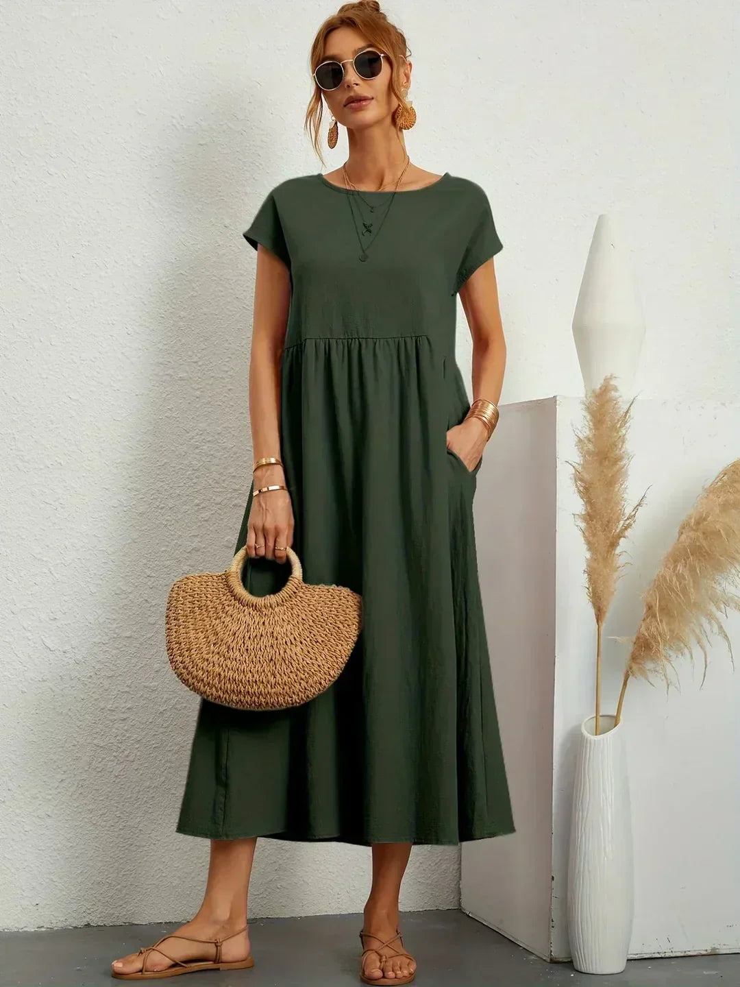 ISABEL | SUMMER MIDI DRESS FOR WOMEN