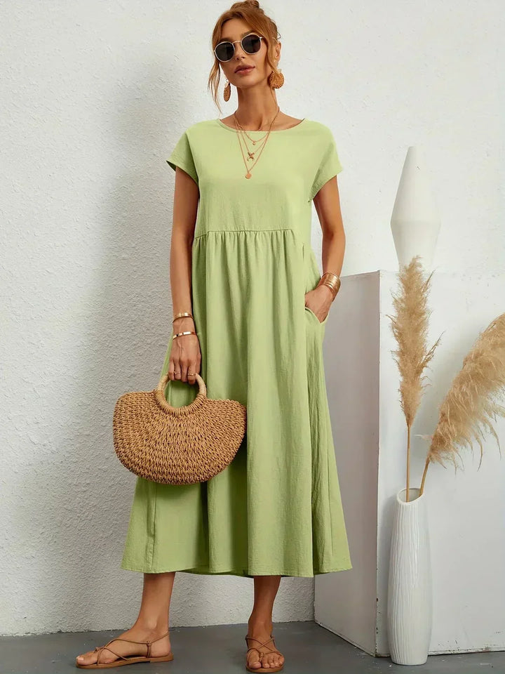 ISABEL | SUMMER MIDI DRESS FOR WOMEN
