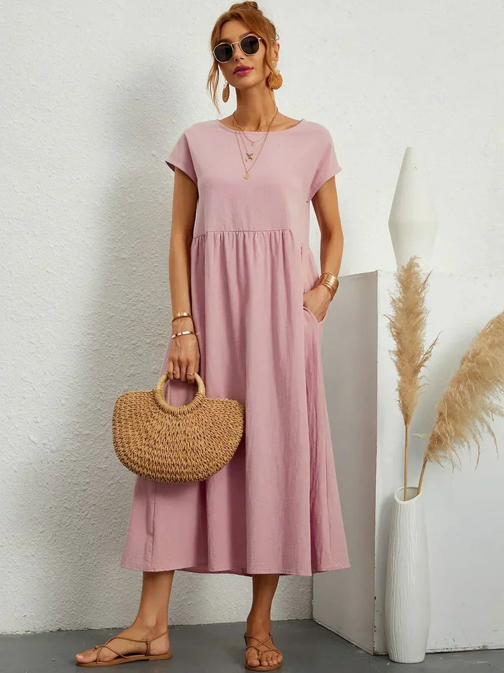 ISABEL | SUMMER MIDI DRESS FOR WOMEN