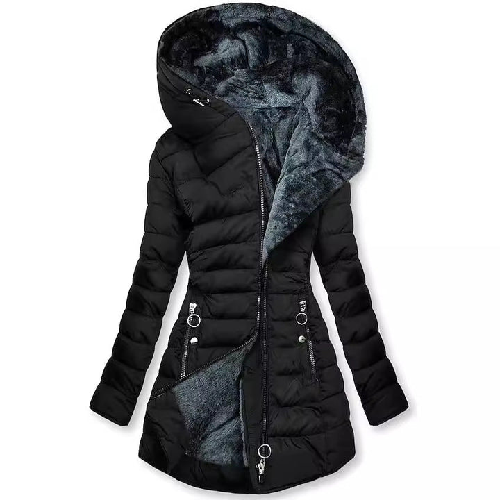 Giulia | Long Winter Coat with Thermal Protection and Elegant Daily Style