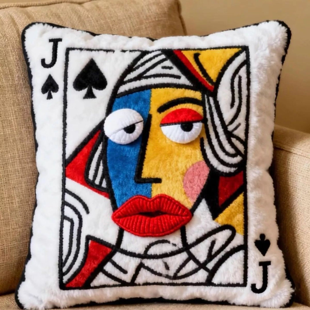 POKER KING | CHARACTER THROW PILLOW