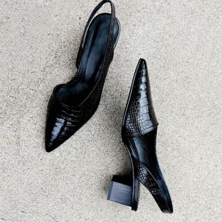 Clara™ | Elegant Slingback Heels