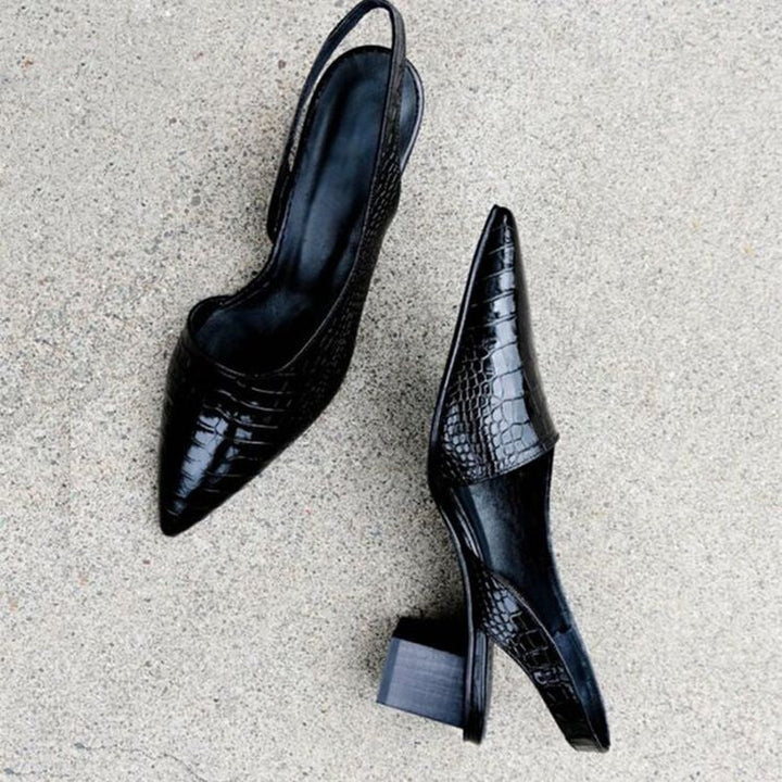 Clara™ | Elegant Slingback Heels
