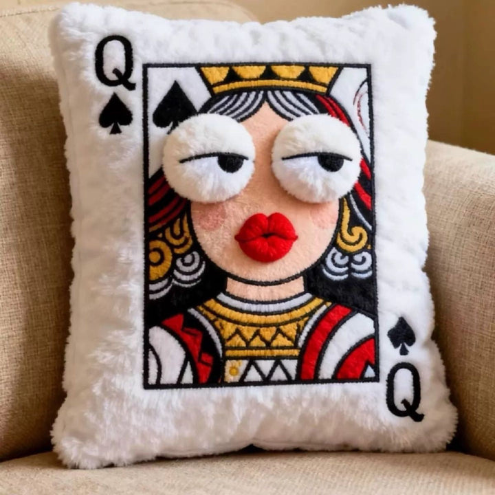 POKER KING | CHARACTER THROW PILLOW